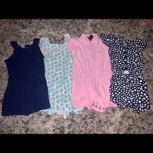 Girl’s Size 18 Months Rompers